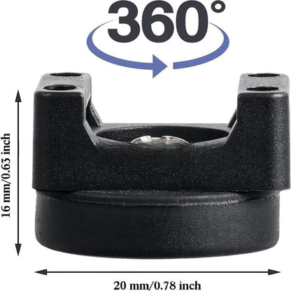 🔥HOT SALE🔥🧲 12 Pack Heavy Duty Magnetic Zip Tie Mounts for Cable Management