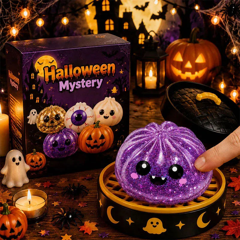✨🎃 Halloween Dumpling Squeeze Squishy Toy