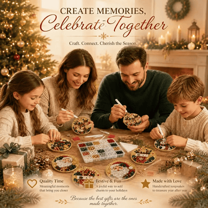 🔥Only $16.99 Last Day Promotion!🎄Christmas DIY Diamond Painting Ornaments Kit (6 PCS)🎅