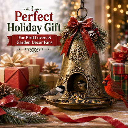 🎄 Christmas Bird Feeder Collection – Festive Hanging Garden Feeders for Wild Birds