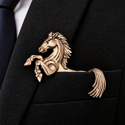 ✨ Luxury Sculpted Animal Brooch – Premium Statement Piece for Suits & Blazers