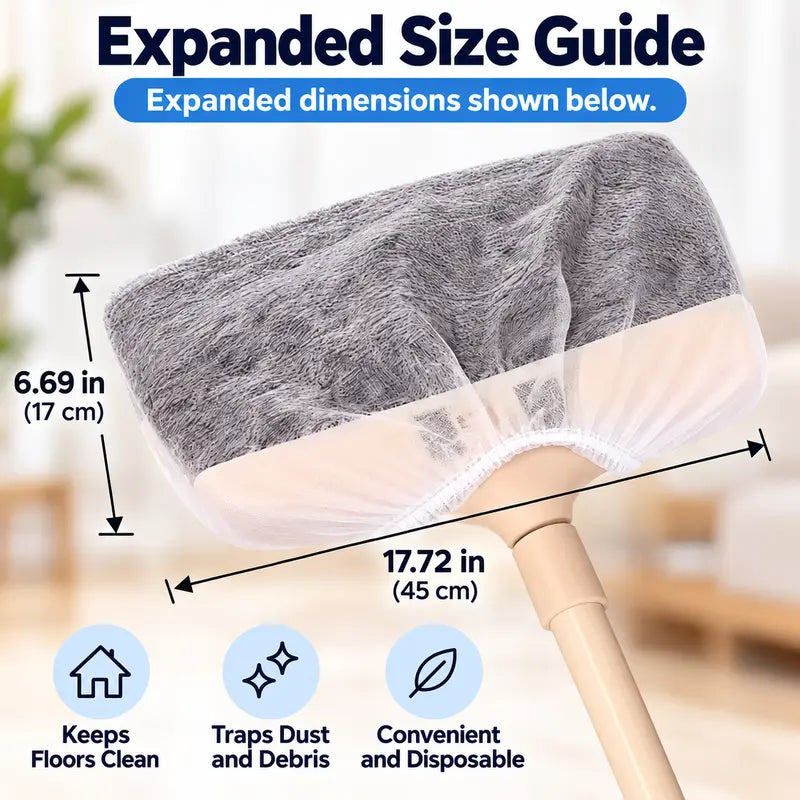 ⏳ Last Day 49% OFF – 50 PCS Disposable Dusting Covers for Brooms