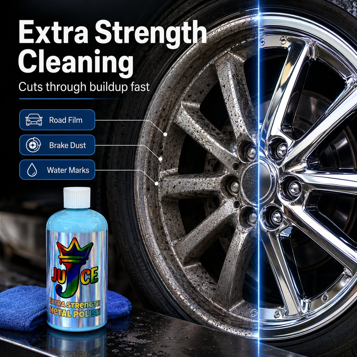 🔥LAST DAY 50% OFF - 🚗✨ Multi‐Purpose Metal Polish Kit