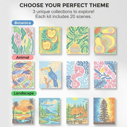 🎨📖Dot-By-Letter Mindful Coloring Kit - 🧠✨Stress Relief Dot Marker Art Set with 20 Hidden Scene(📦Buy 2 Free Shipping)