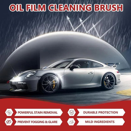 🚗Windshield Oil Film Remover Cream✅Fast Clean Hard Water Marks Restore Clear Driving Vision