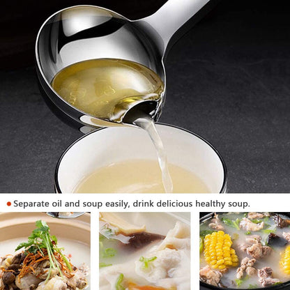 Stainless Steel Oil Separator Soup Ladle