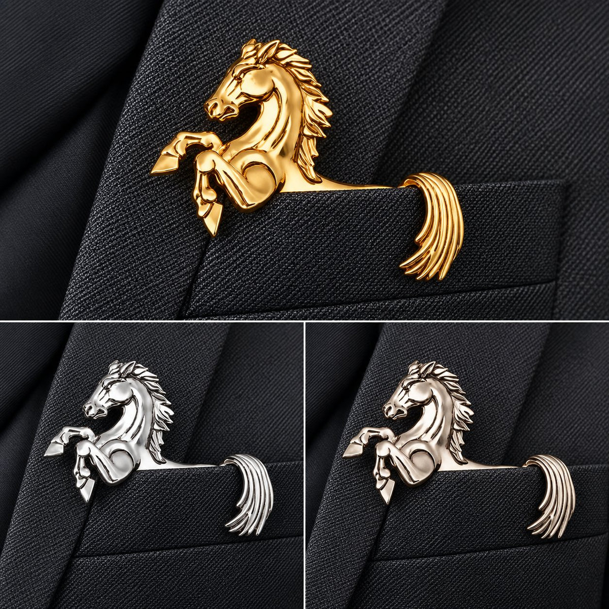 ✨ Luxury Sculpted Animal Brooch – Premium Statement Piece for Suits & Blazers