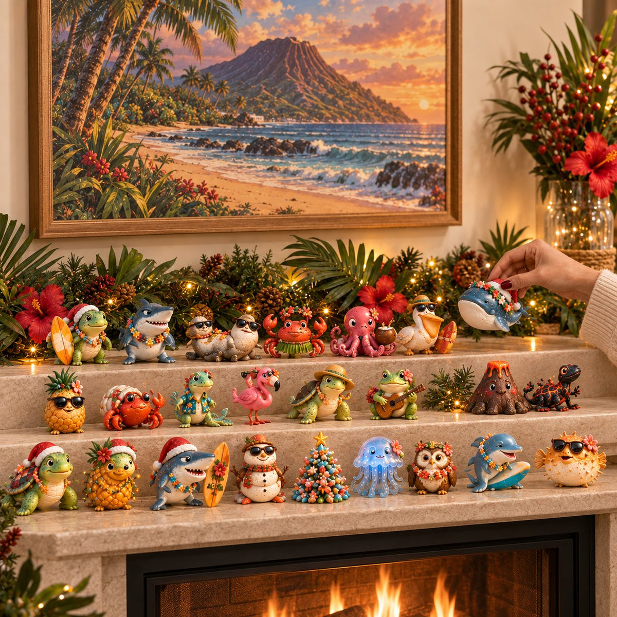 🎄 24 Days of Hawaiian Odd Friends Advent Calendar – 24 Tropical Surprises