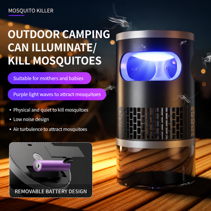🦟 49% OFF! UV Mosquito Killer Lamp – quiet, USB, chemical-free. 50K+ sold! 🔇🌙