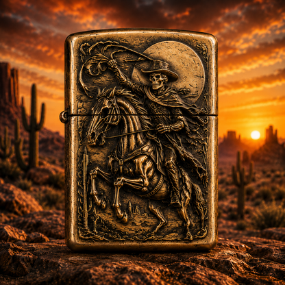 🔥LAST DAY 50% OFF - Skeleton Cowboy | Vintage Collector Lighter