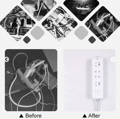 Adhesive Punch-free Socket Holder