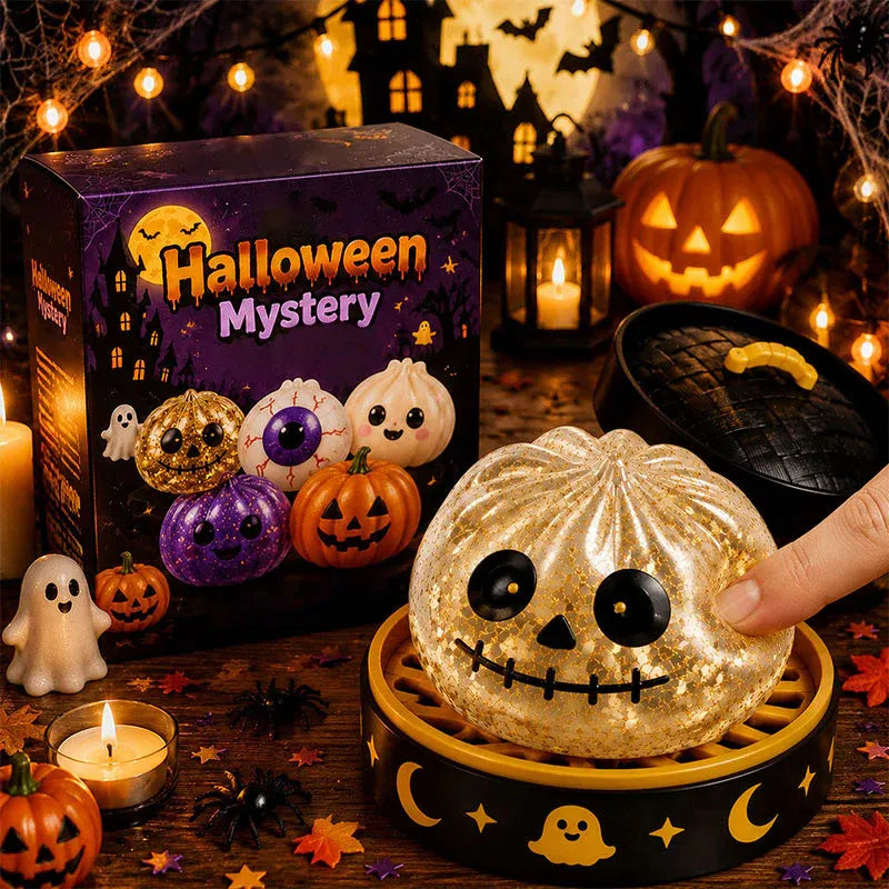 ✨🎃 Halloween Dumpling Squeeze Squishy Toy