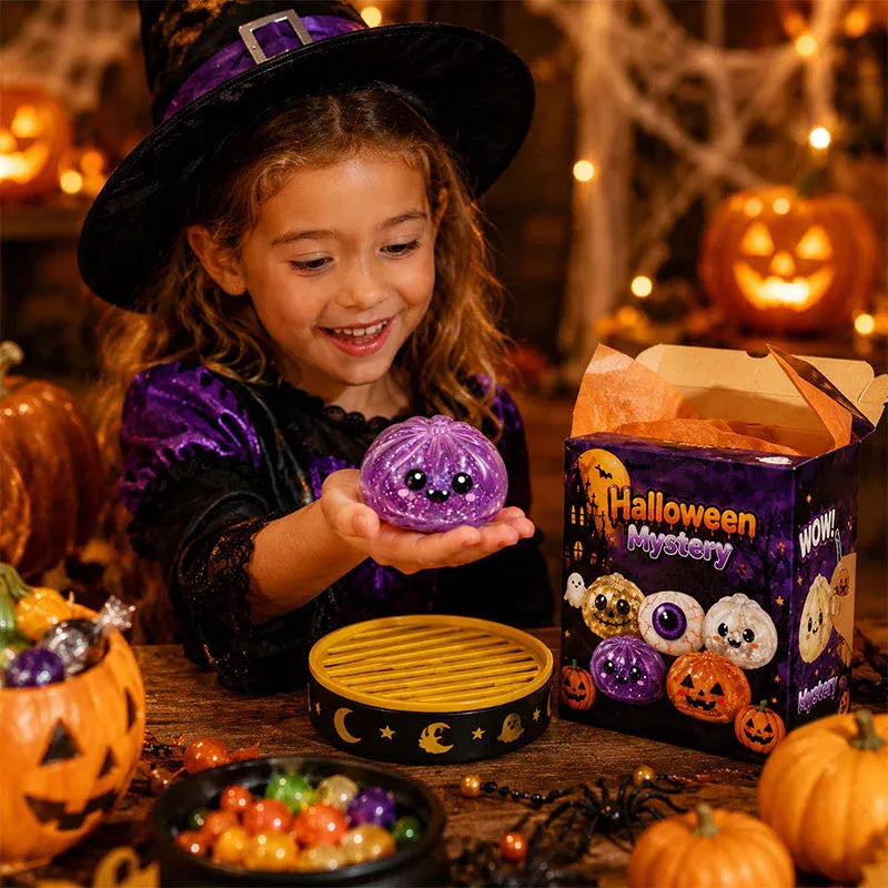 ✨🎃 Halloween Dumpling Squeeze Squishy Toy