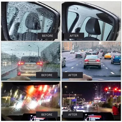 🚗Windshield Oil Film Remover Cream✅Fast Clean Hard Water Marks Restore Clear Driving Vision