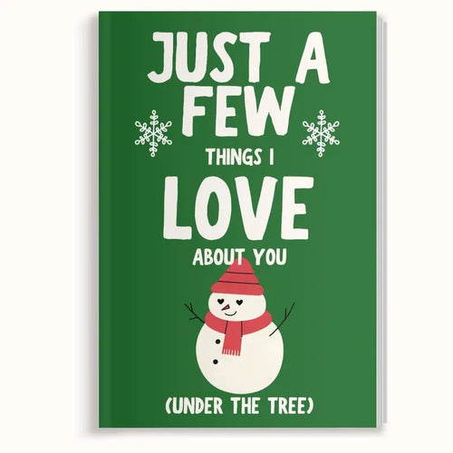 🎄❤️Just A Few Things I Love About You (Under The Tree) - Hardcover📚
