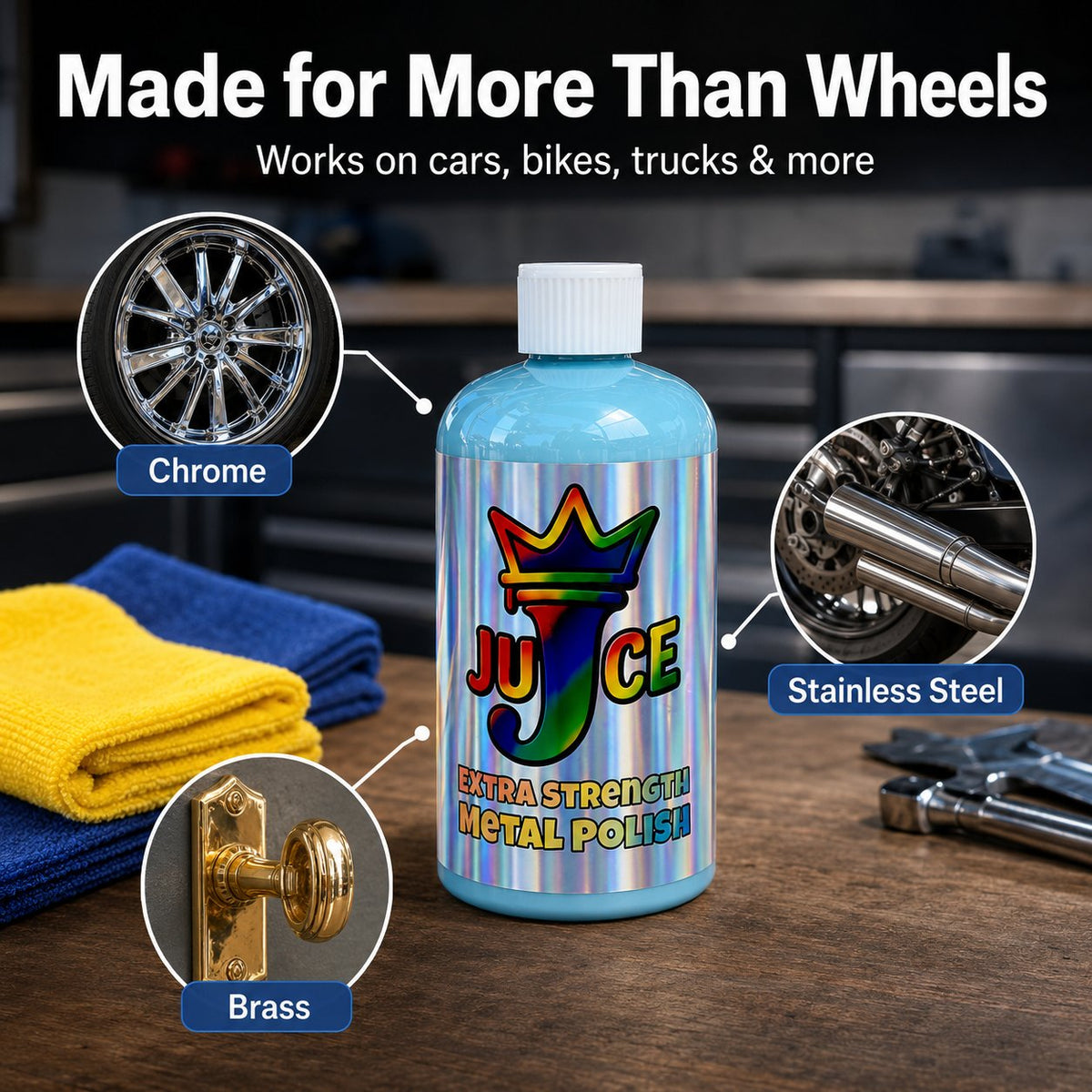 🔥LAST DAY 50% OFF - 🚗✨ Multi‐Purpose Metal Polish Kit