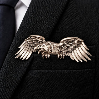 ✨ Luxury Sculpted Animal Brooch – Premium Statement Piece for Suits & Blazers