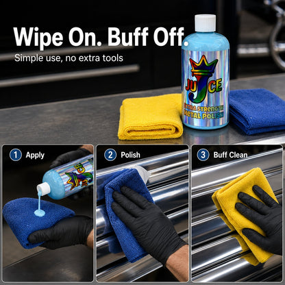 🔥LAST DAY 50% OFF - 🚗✨ Multi‐Purpose Metal Polish Kit