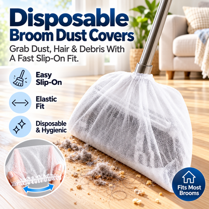⏳ Last Day 49% OFF – 50 PCS Disposable Dusting Covers for Brooms