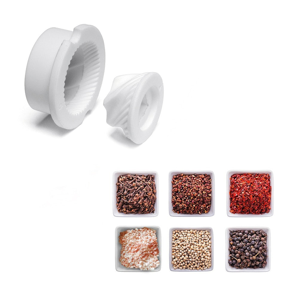 Salt and Pepper Mills Pepper Mill with Strong Adjustable Grinder