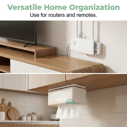 Adhesive Punch-free Socket Holder